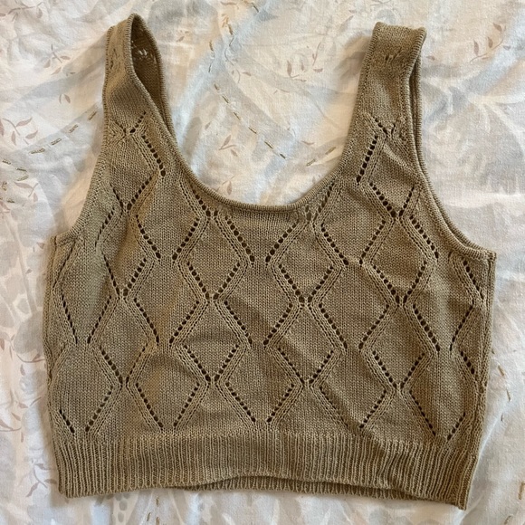 Knitted tank top - Picture 3 of 3
